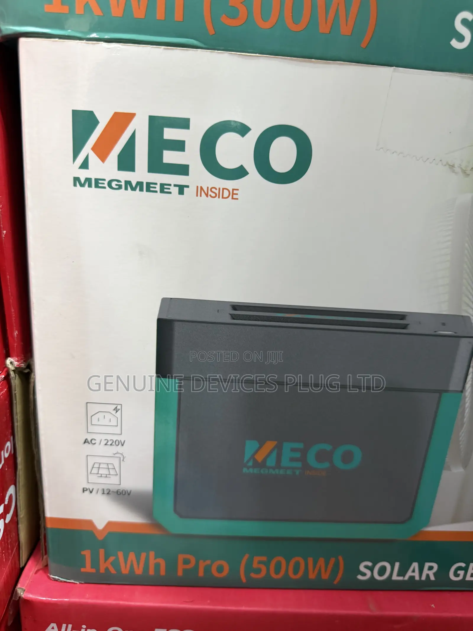 Meco 1kWh Pro (500W) Portable Solar Generator With Lithium Battery