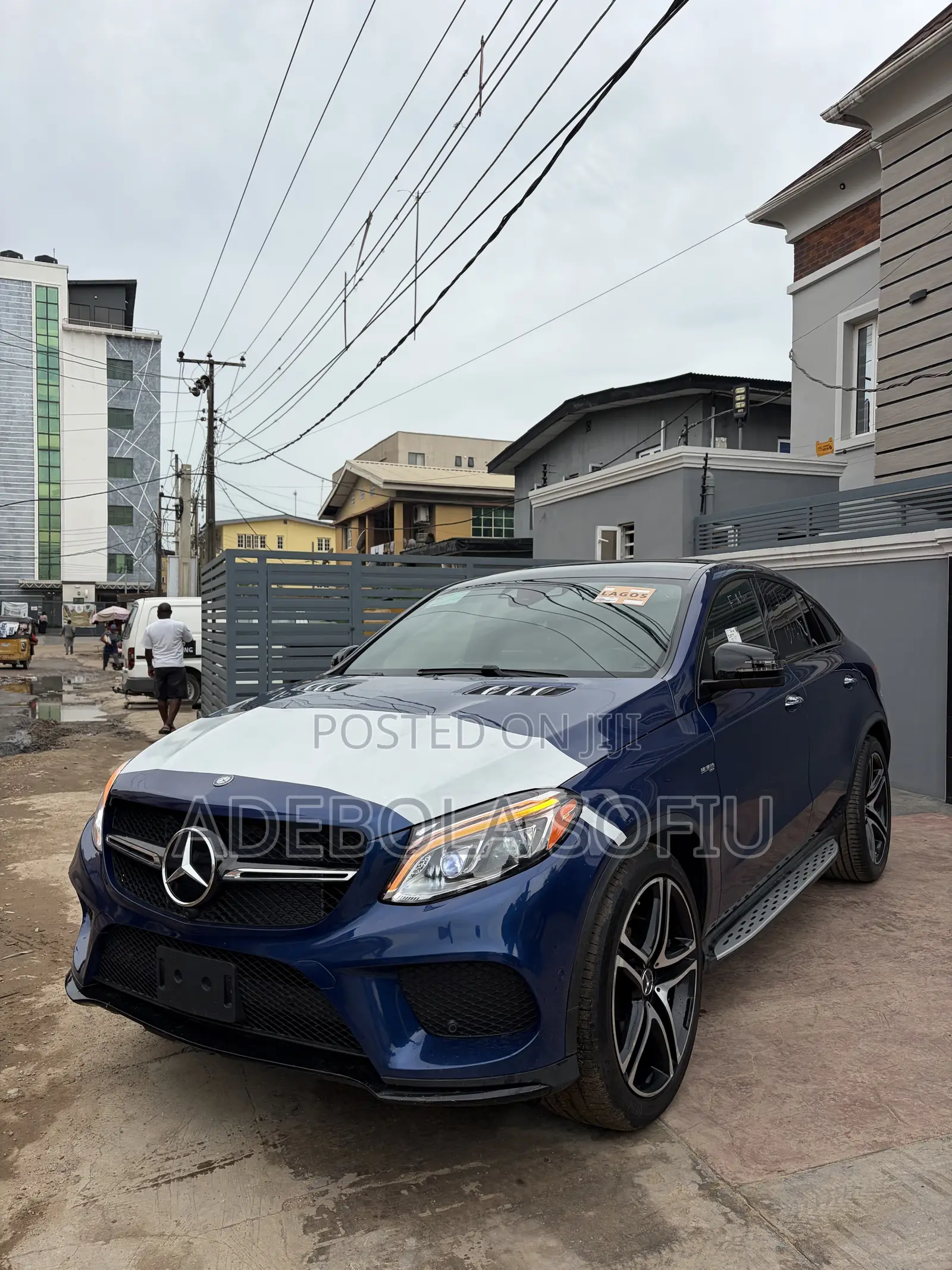 Mercedes-Benz GLE-Class AMG GLE 43 4MATIC 2019 Blue