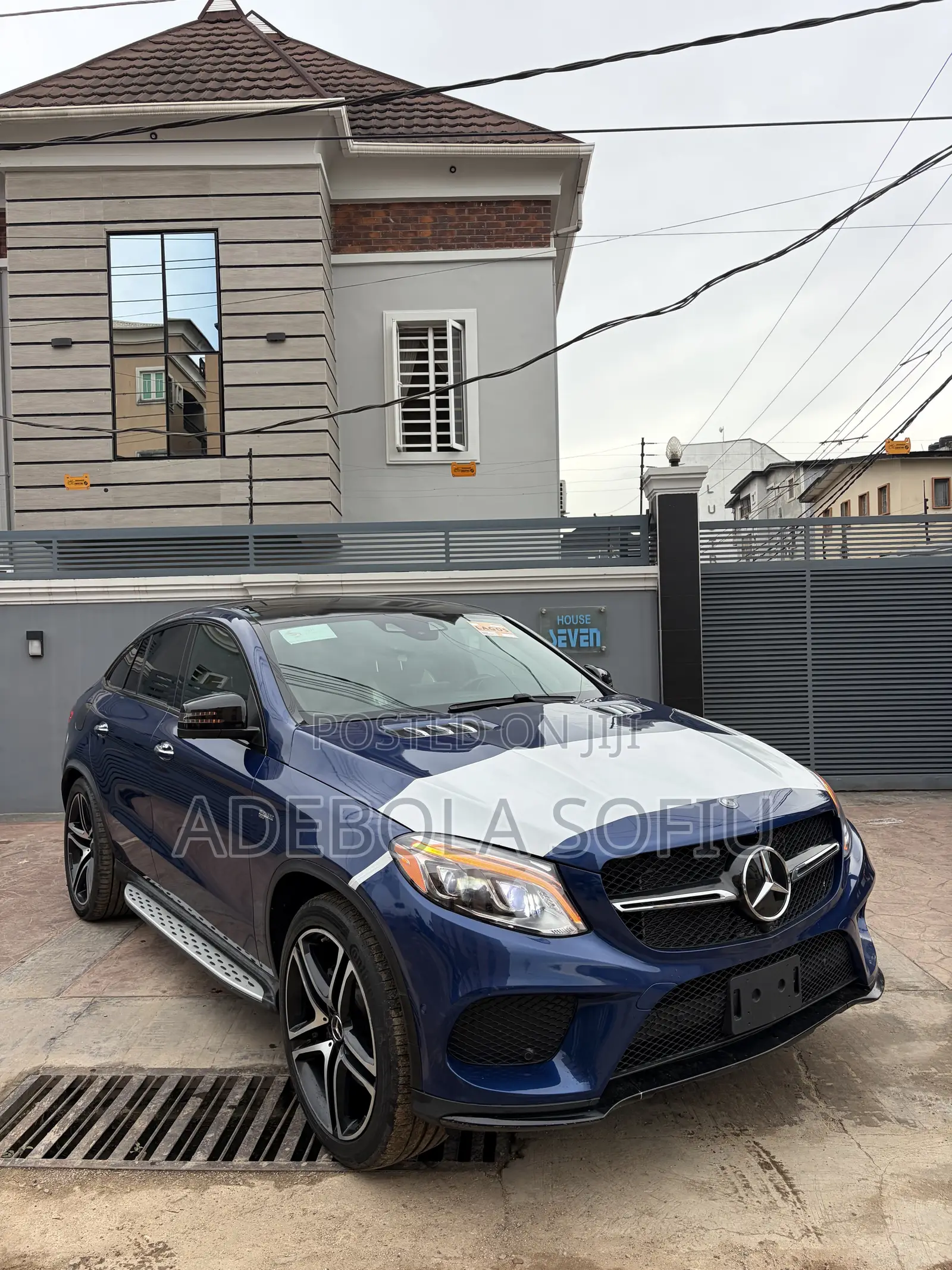 Mercedes-Benz GLE-Class AMG GLE 43 4MATIC 2019 Blue