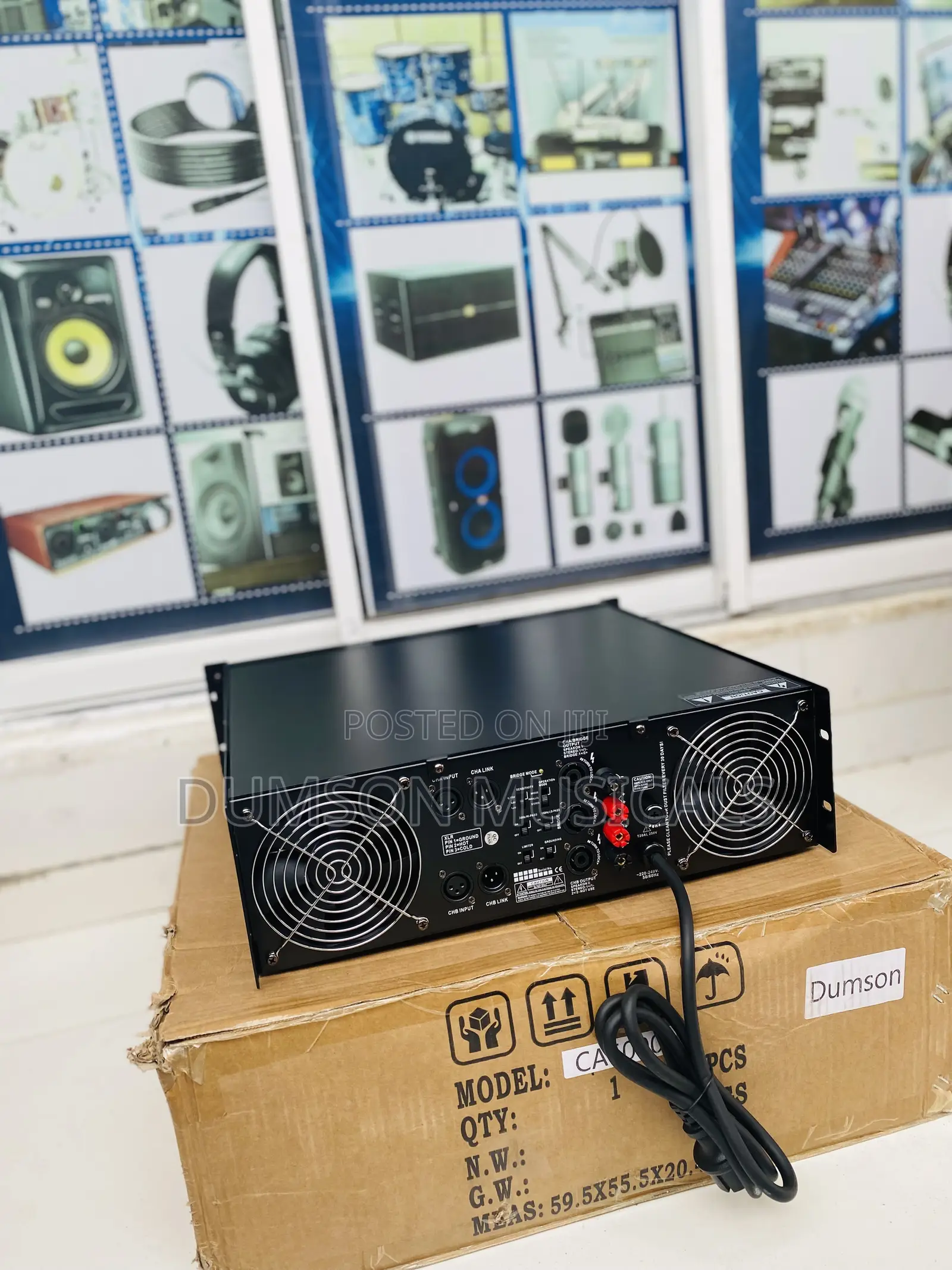 JBL 5000watts Amplifier Heavy Duty