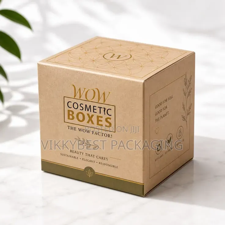 Custom Cosmetic Carton Box | Skincare & Beauty Product Packaging