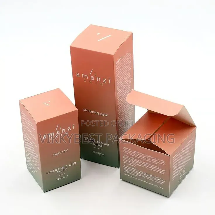Custom Cosmetic Carton Box | Skincare & Beauty Product Packaging