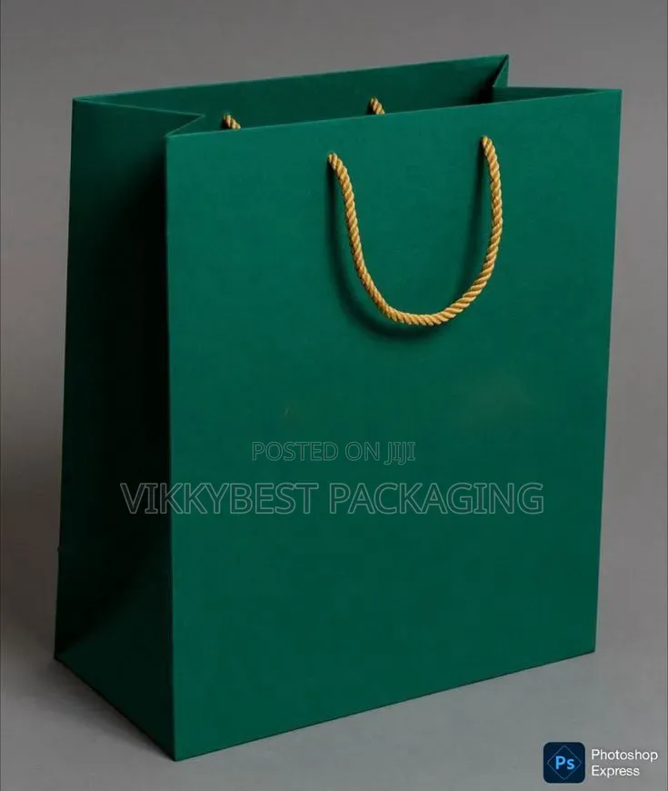 Custom Branded Paper Bag | Kraft Shopping Bag | Wholesale