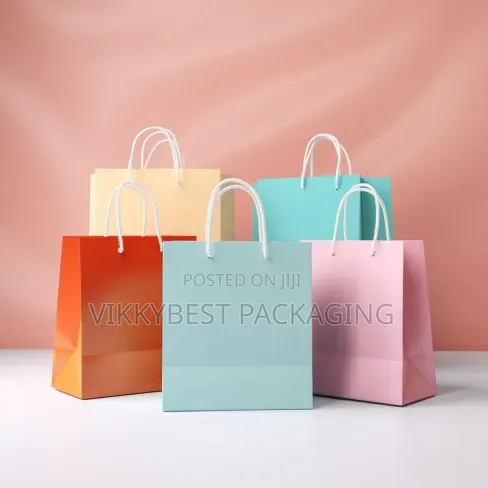 Custom Branded Paper Bag | Kraft Shopping Bag | Wholesale