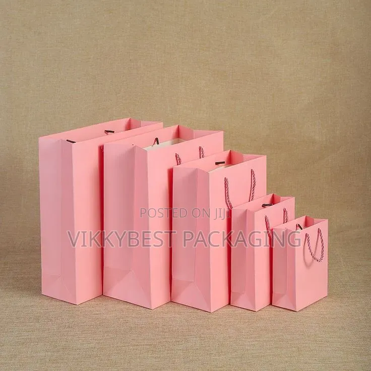 Custom Branded Paper Bag | Kraft Shopping Bag | Wholesale