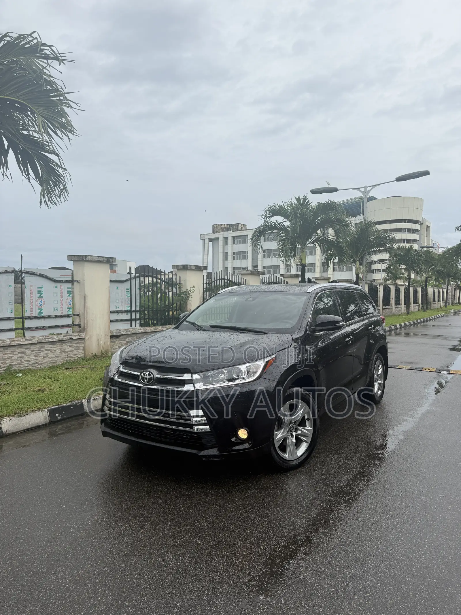 Toyota Highlander Limited 2019 Black