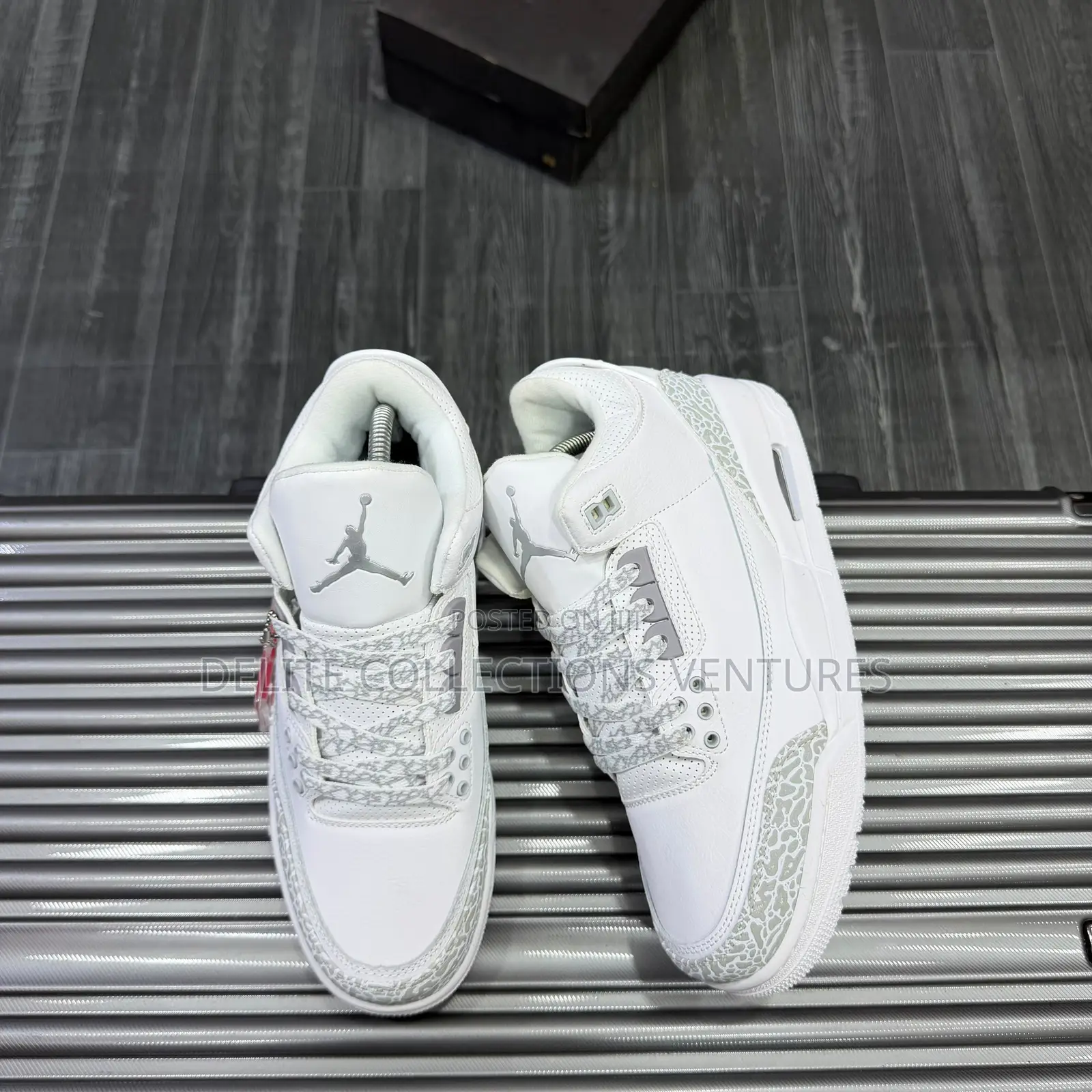 1st Colour  New Air Jordan 3 Rstro Sneakers /Milk/