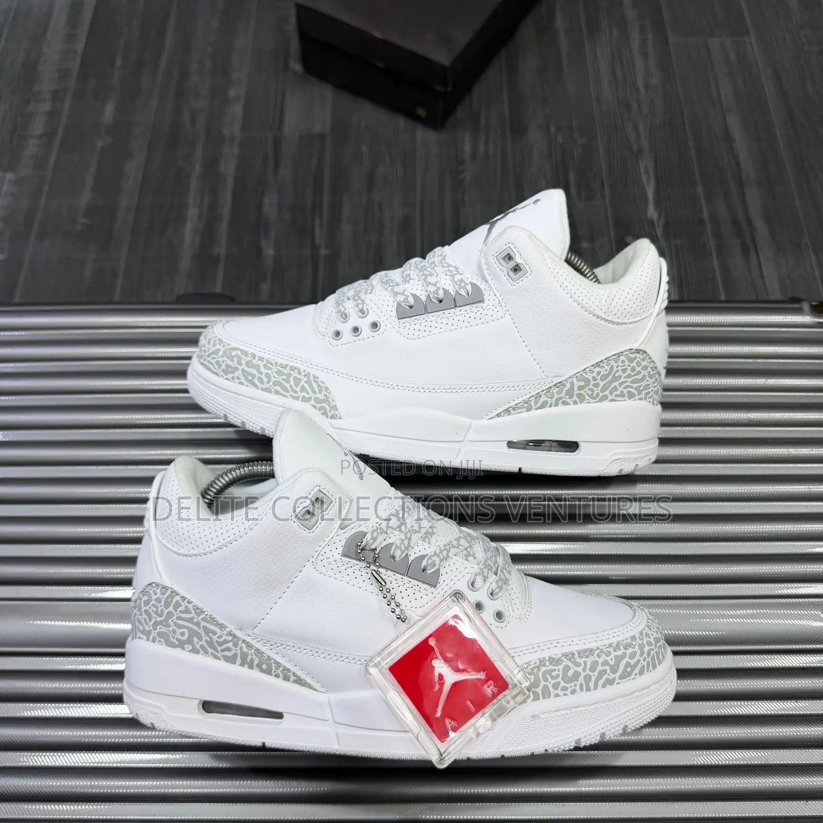 1st Colour  New Air Jordan 3 Rstro Sneakers /Milk/