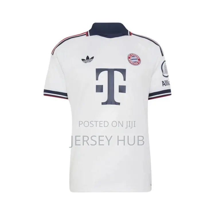 Bayern 2026/27 White Away Jersey