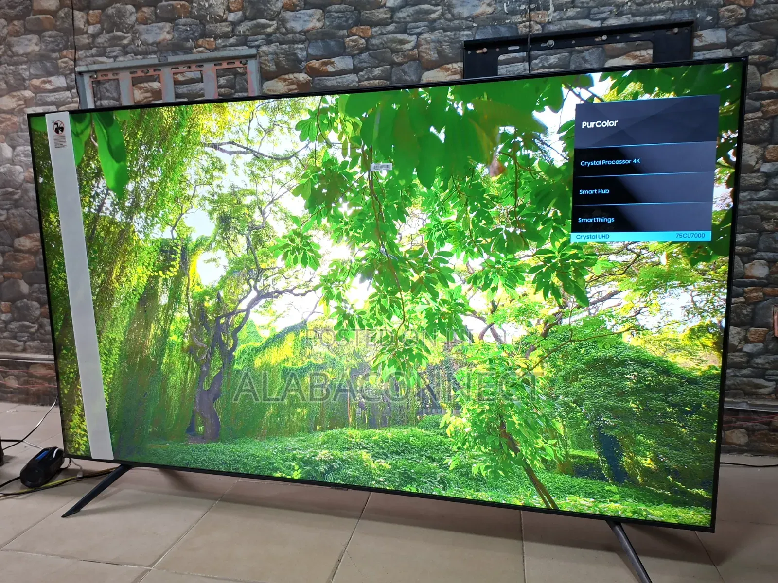 2023 75" Samsung CrystalUHD Real4k HDR Smart TV