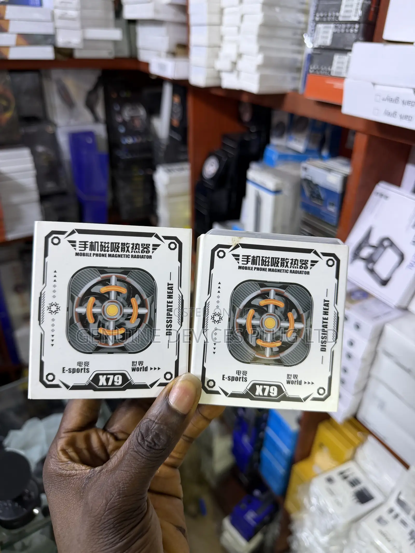Phone Cooler, Magnetic iPhone Cooler Ultra-Thin Phone Fan