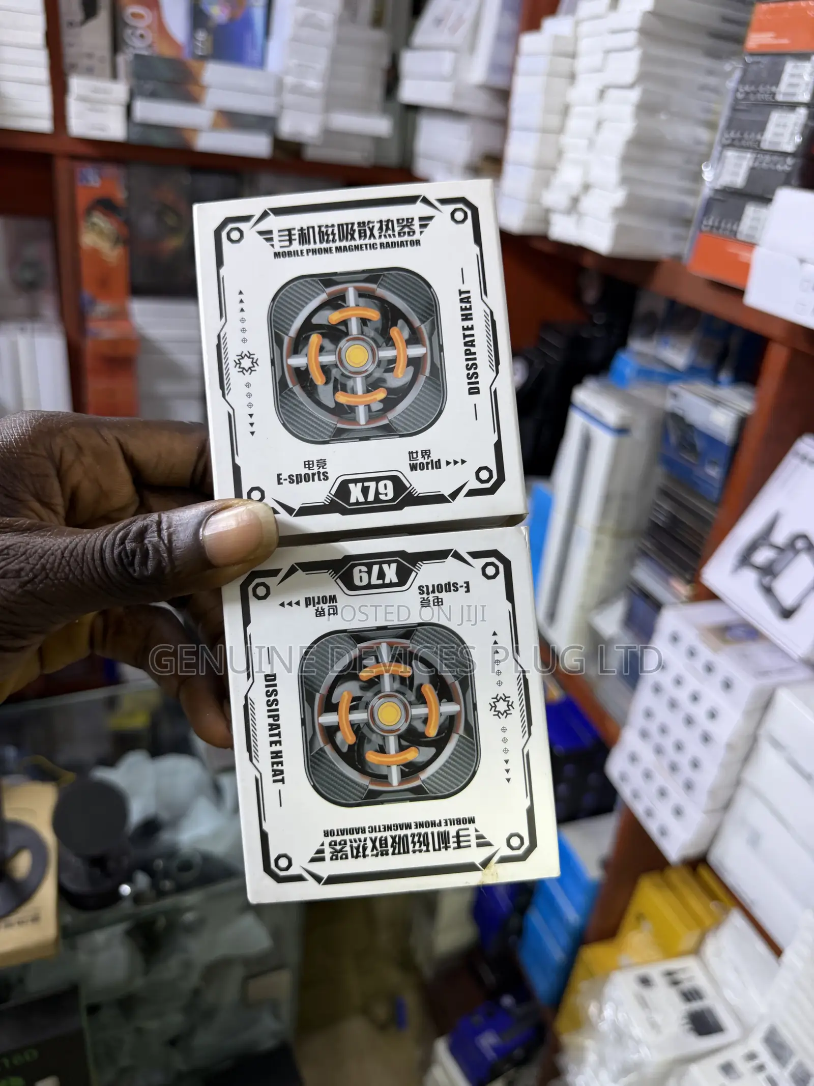 Phone Cooler, Magnetic iPhone Cooler Ultra-Thin Phone Fan