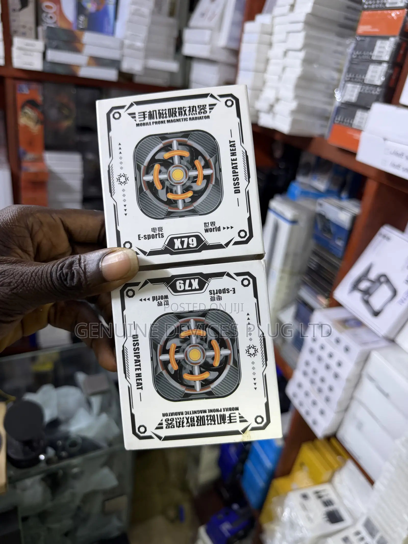 Phone Cooler, Magnetic iPhone Cooler Ultra-Thin Phone Fan