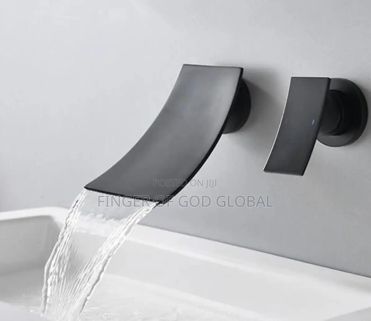 Wall-Mounted Waterfall Bathtub and Basin Faucet
