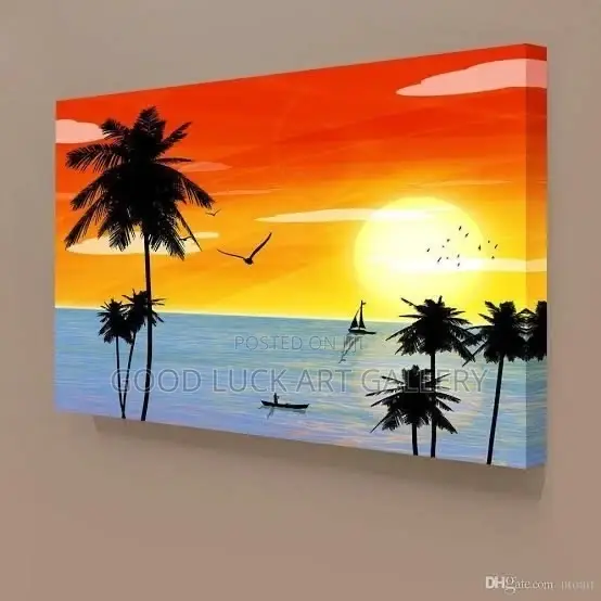 Sunset Canvas Wall Art