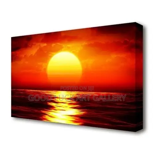 Sunset Canvas Wall Art