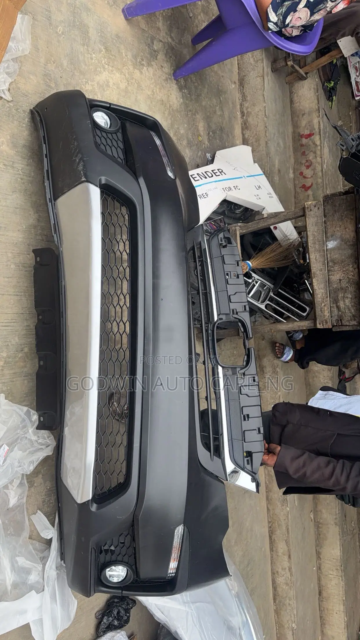 Front Bumper 2020 Honda Pilot