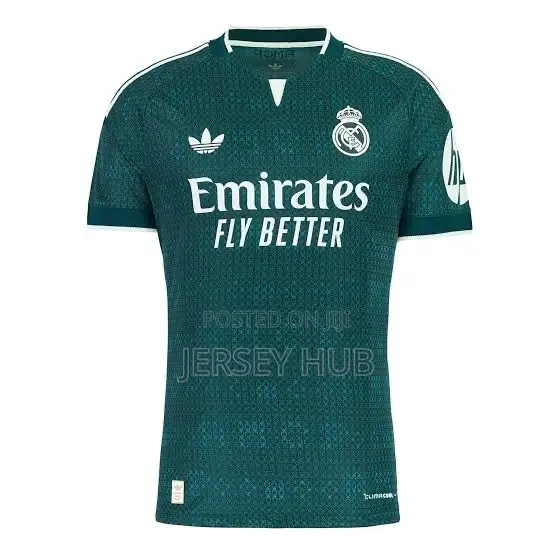Real Madrid 2026/27 Green Away Jersey