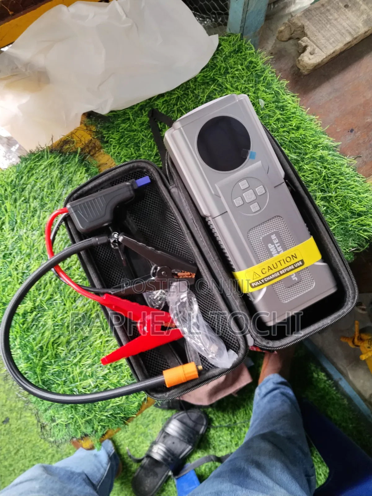 Car Battery Jump Tyre Inflator High Power Bank
