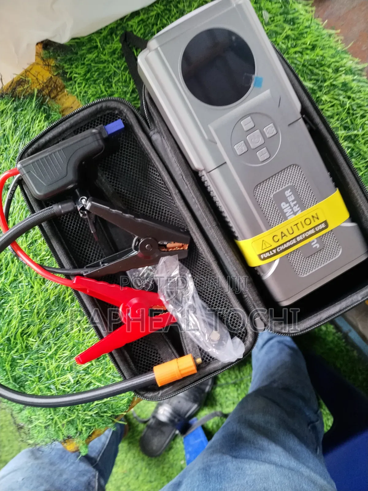 Car Battery Jump Tyre Inflator High Power Bank