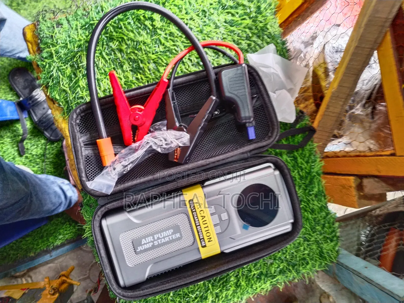 Car Battery Jump Tyre Inflator High Power Bank