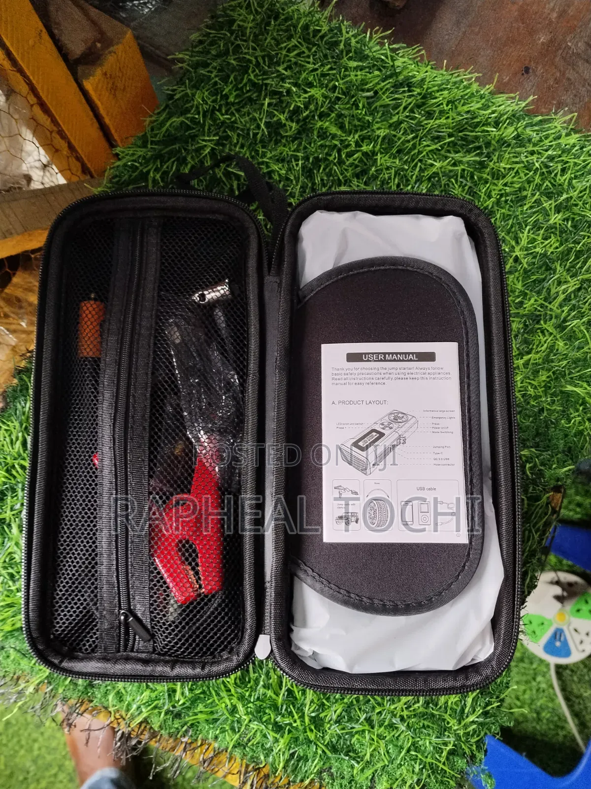 Car Battery Jump Tyre Inflator High Power Bank