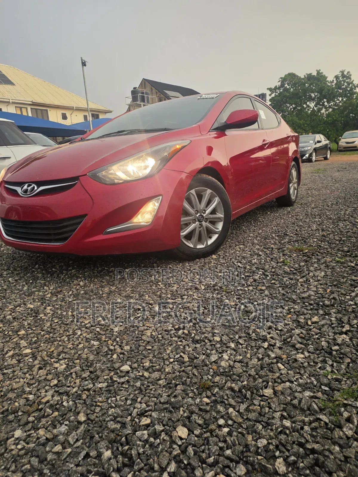 Hyundai Elantra 2014 Red