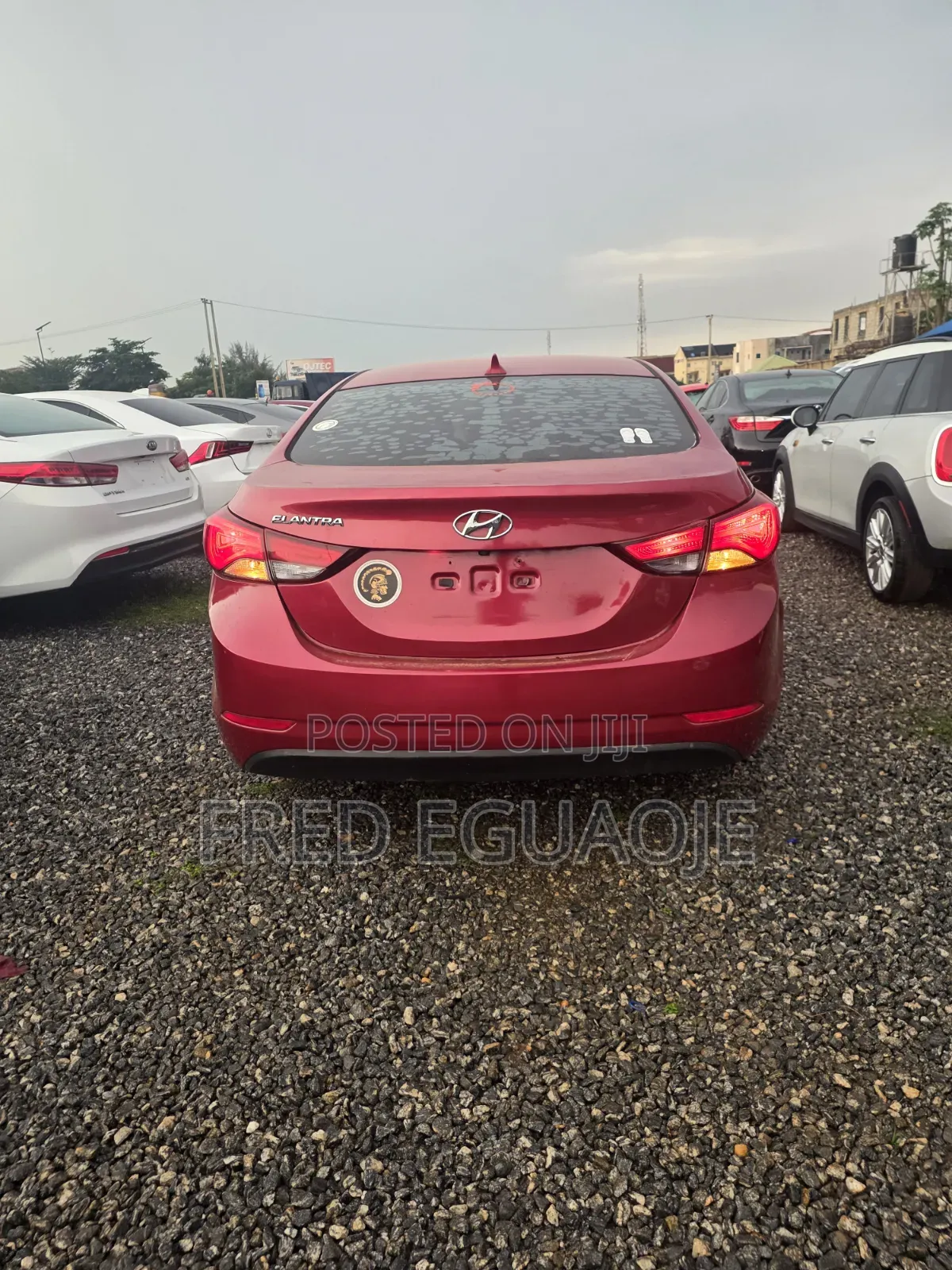 Hyundai Elantra 2014 Red