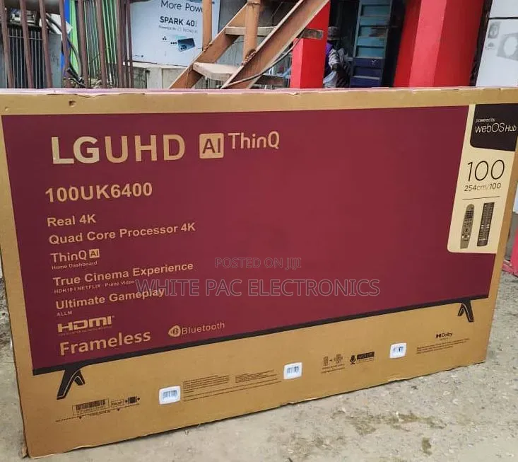 2026' New LG 100"inch WebOS Ultra Hd Smart TV[Youtube-Netflix] 2Yrs