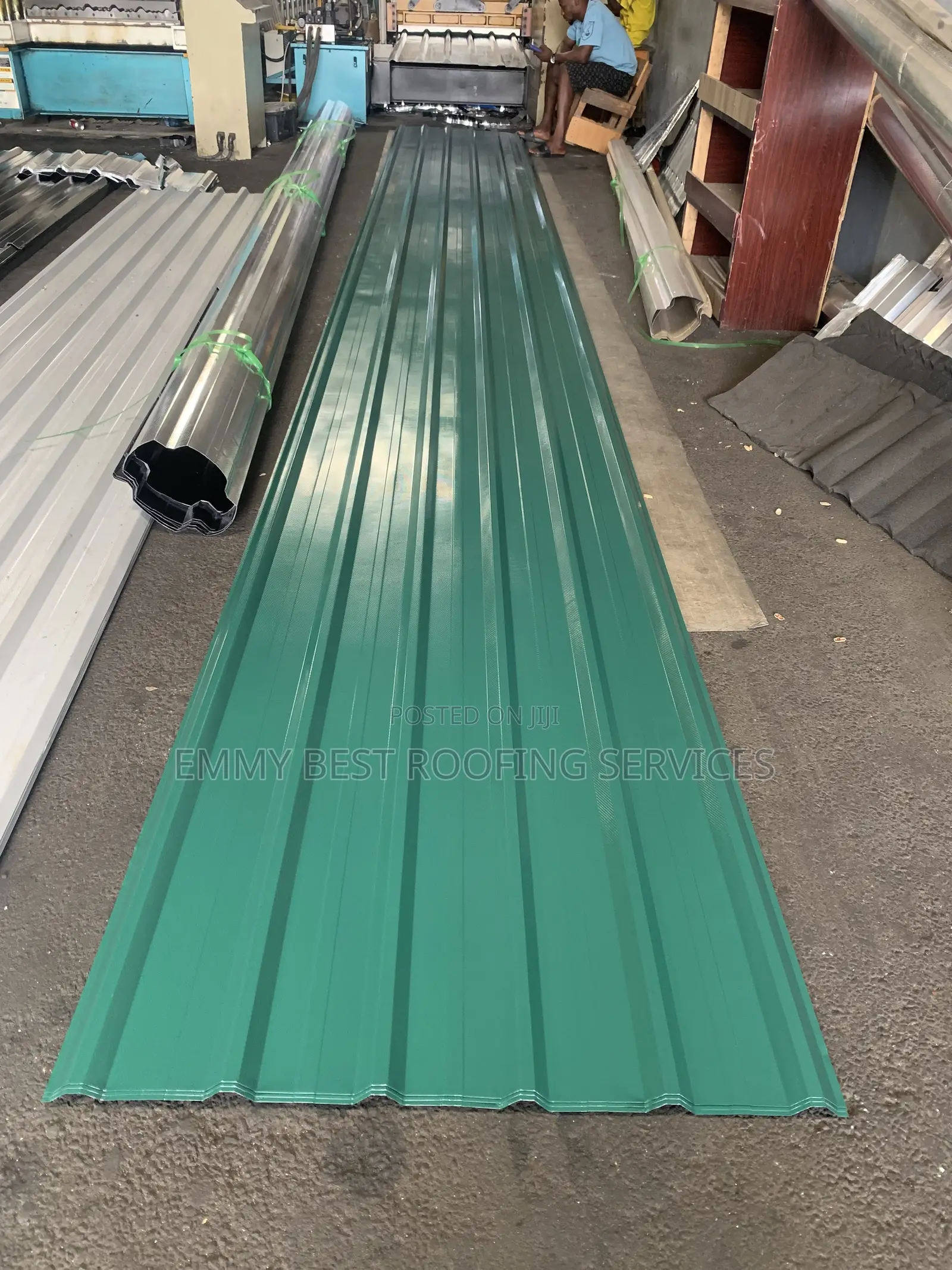 Bush Green 0.45mm Corrugated Roofing Sheet - Available in Stock