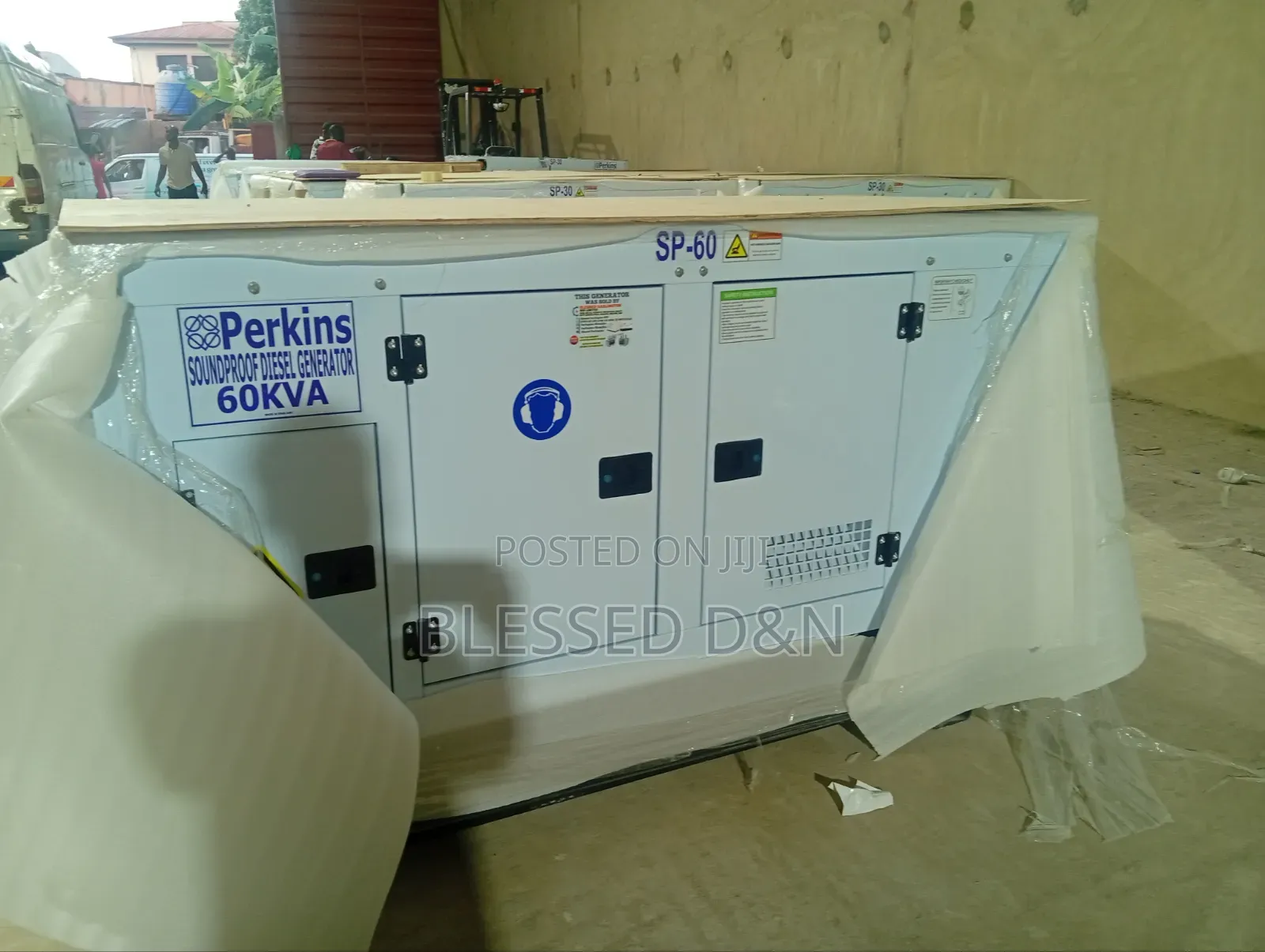 60kva Perkins Soundproof Diesel Generator