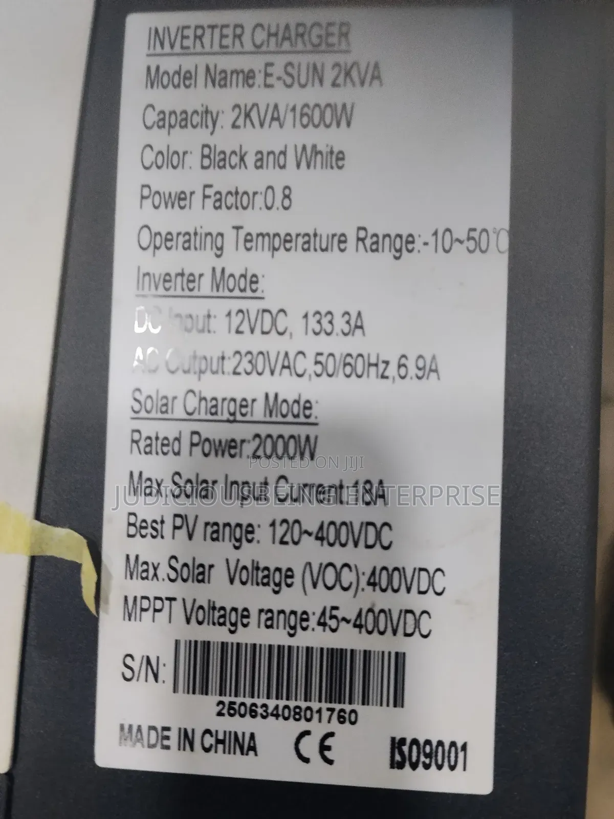 Sako 2kva 12v Hybrid Inverter