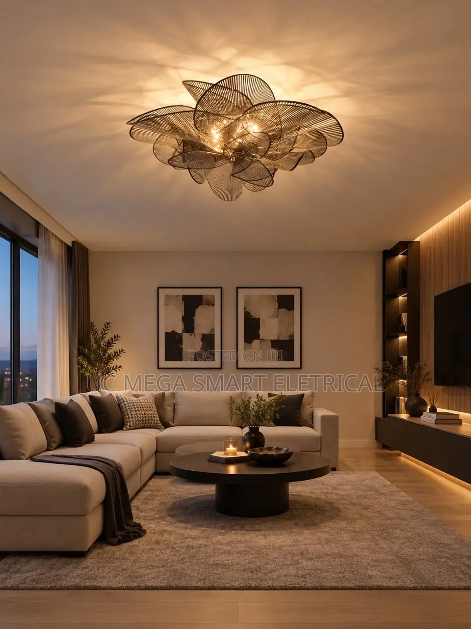 Nordic Classic Ceiling Lamps Black/White Modern Designer Lamp Bedroom