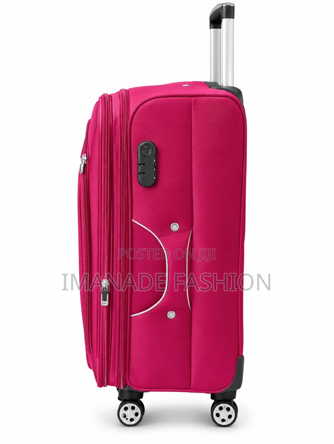 Swiss Polo Lightweight Expandable 4-Wheel Trolley Luggage
