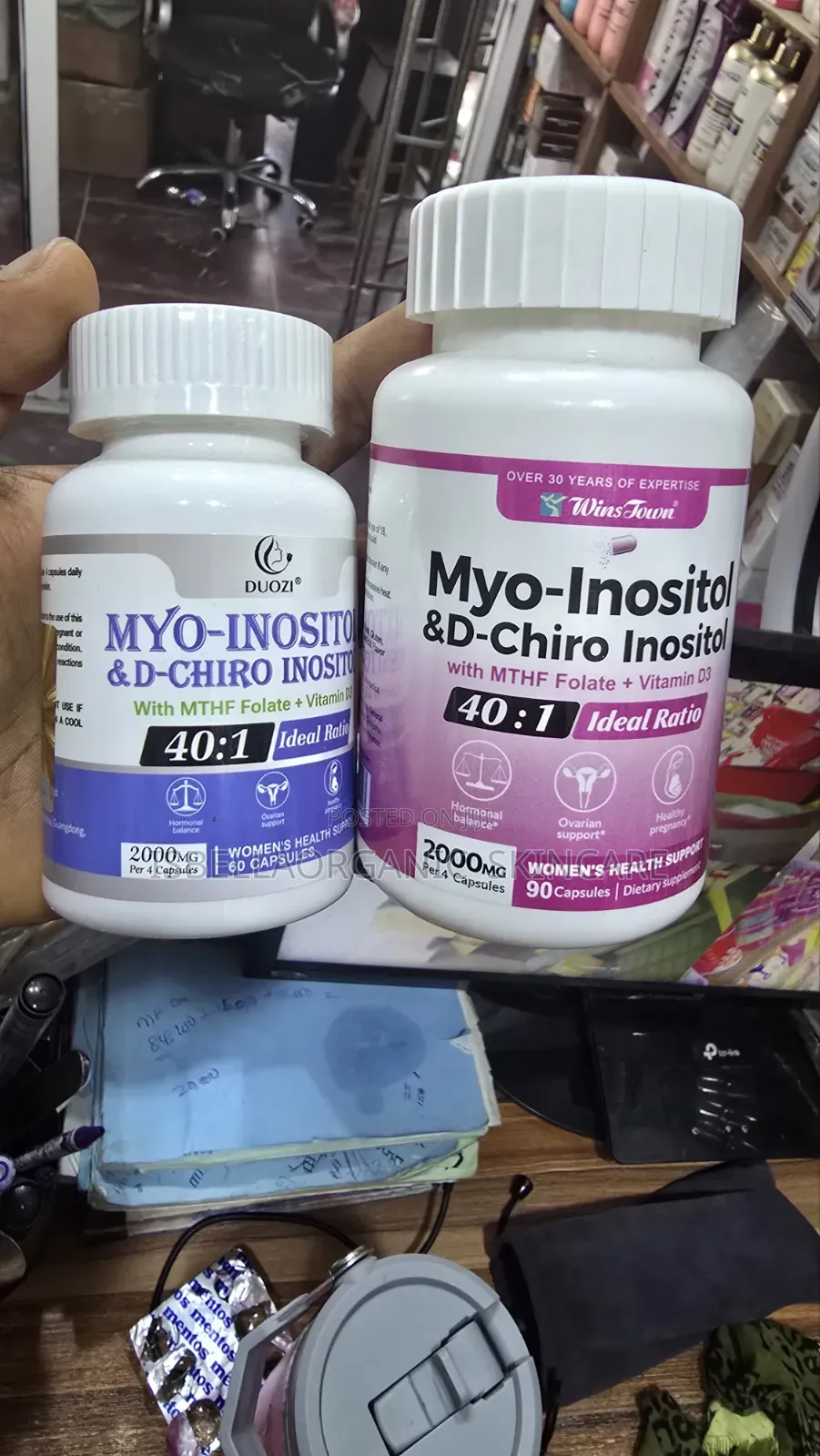 Douzi and Daynee Myo Inositol and D Chiro Inositol