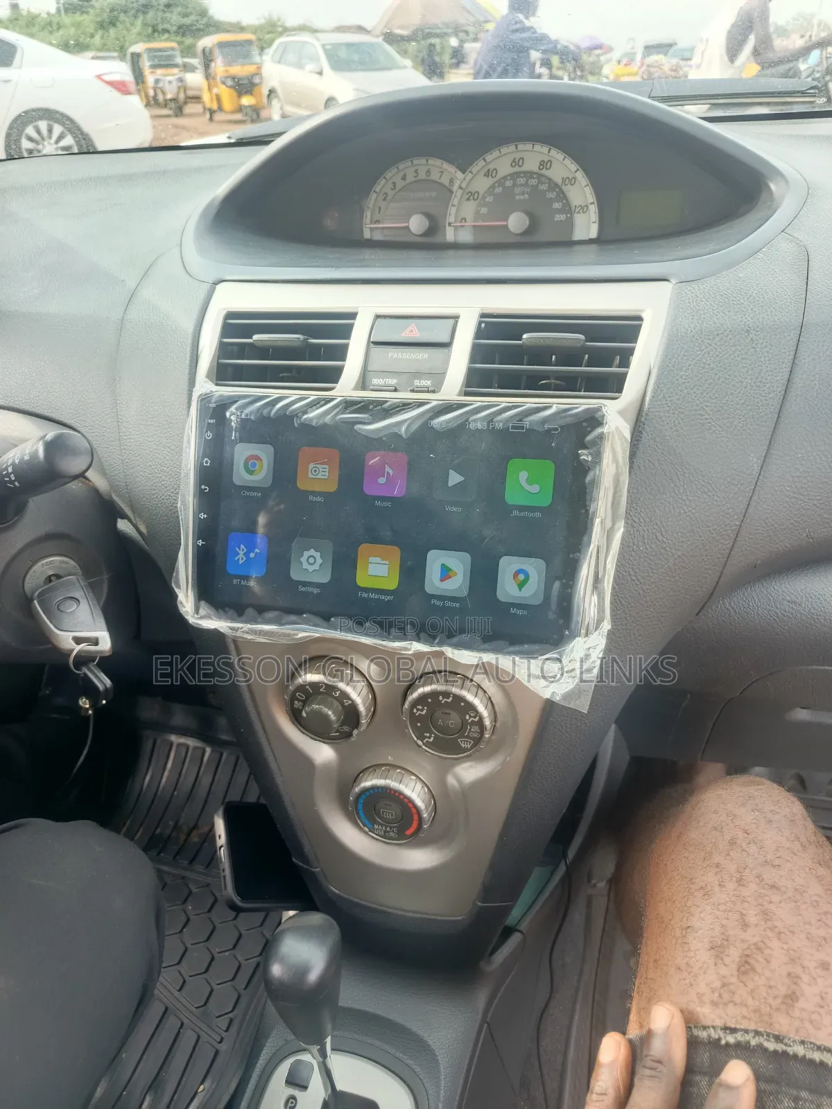 Android Screen Car Radio for Toyota Yaris 2008 Model With Rear Camera