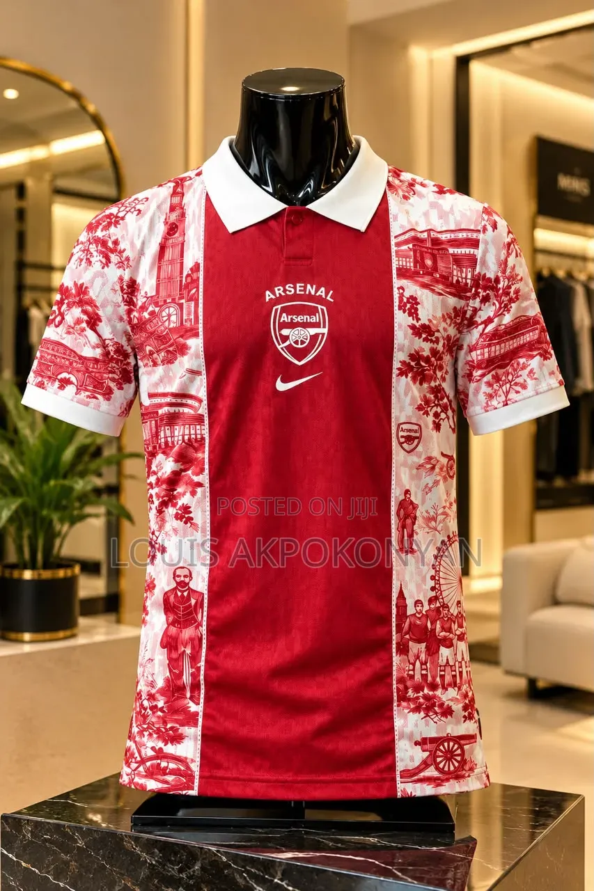 Arsenal Jersey for 2026/2027 Season Jerseys in Player Version