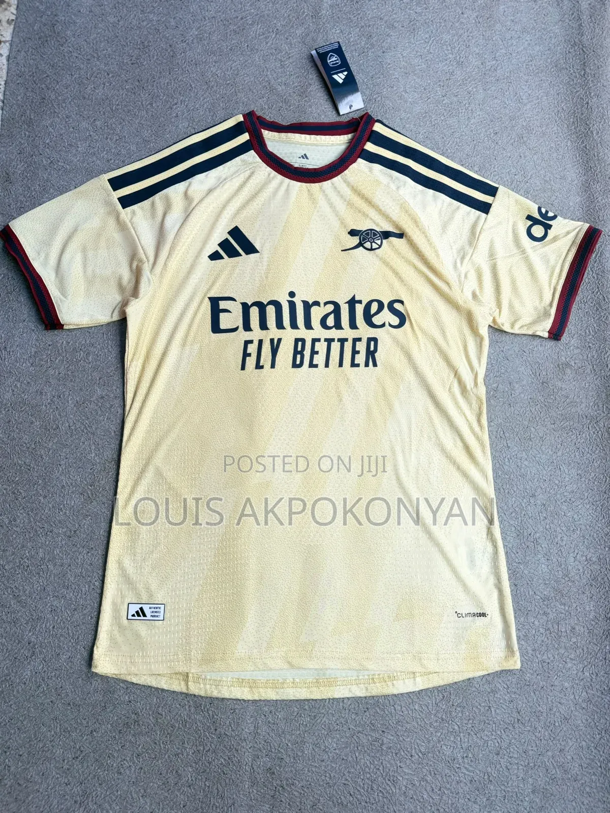 Arsenal Jersey for 2026/2027 Season Jerseys in Player Version