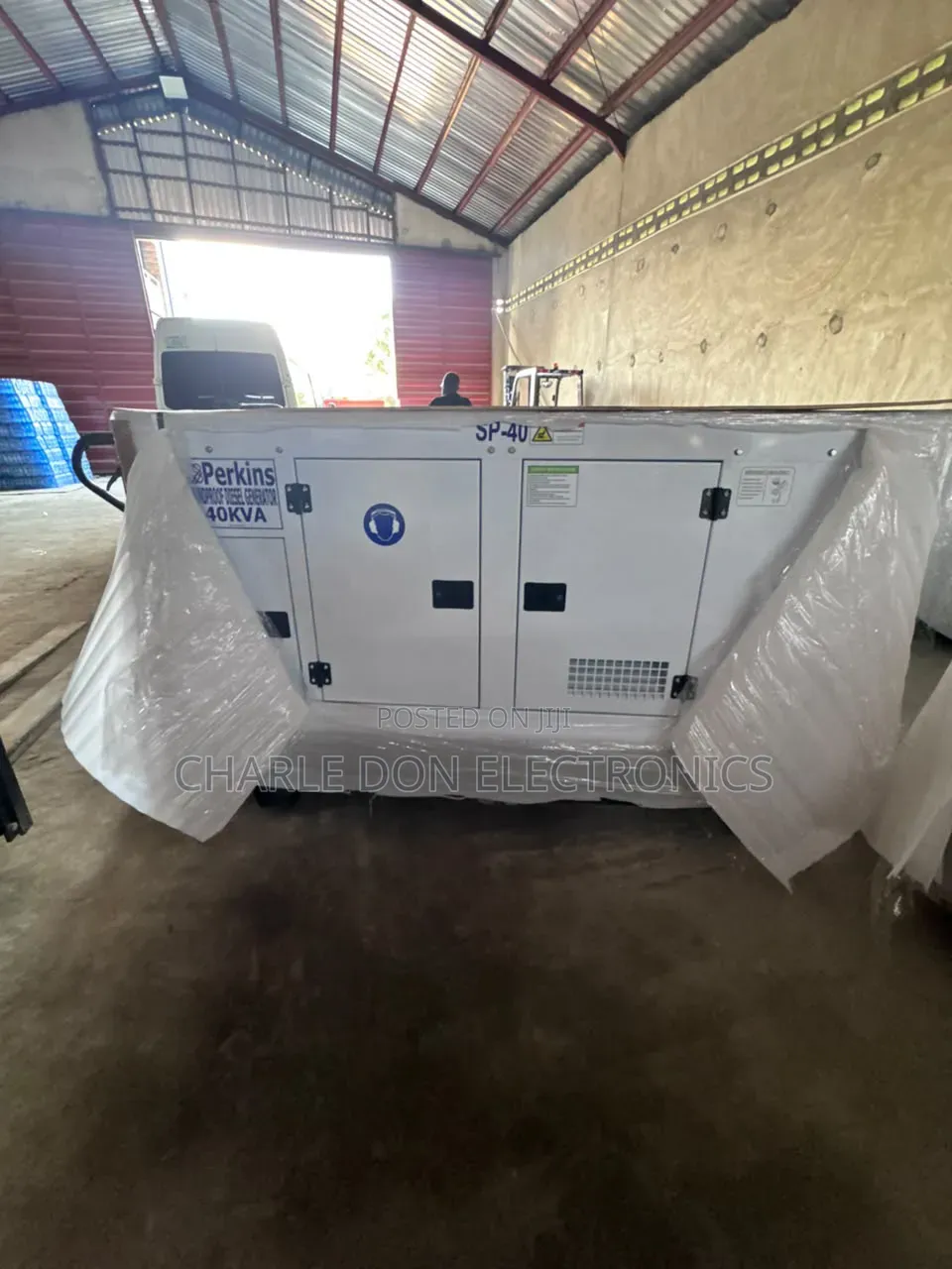 40kVA Perkins Diesel Soundproof Generator – Built to Last