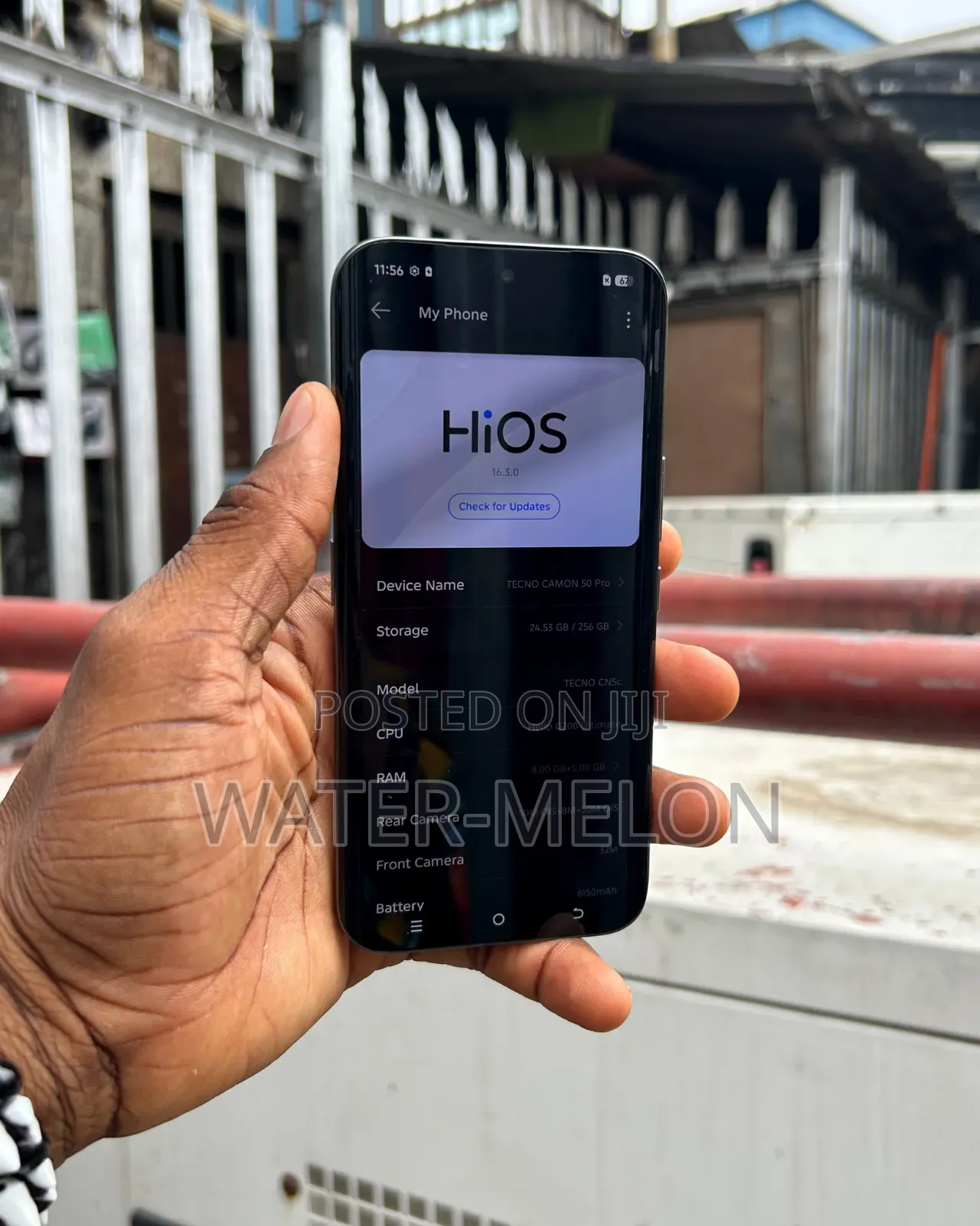 Tecno Camon 50 Pro 256 GB Gray