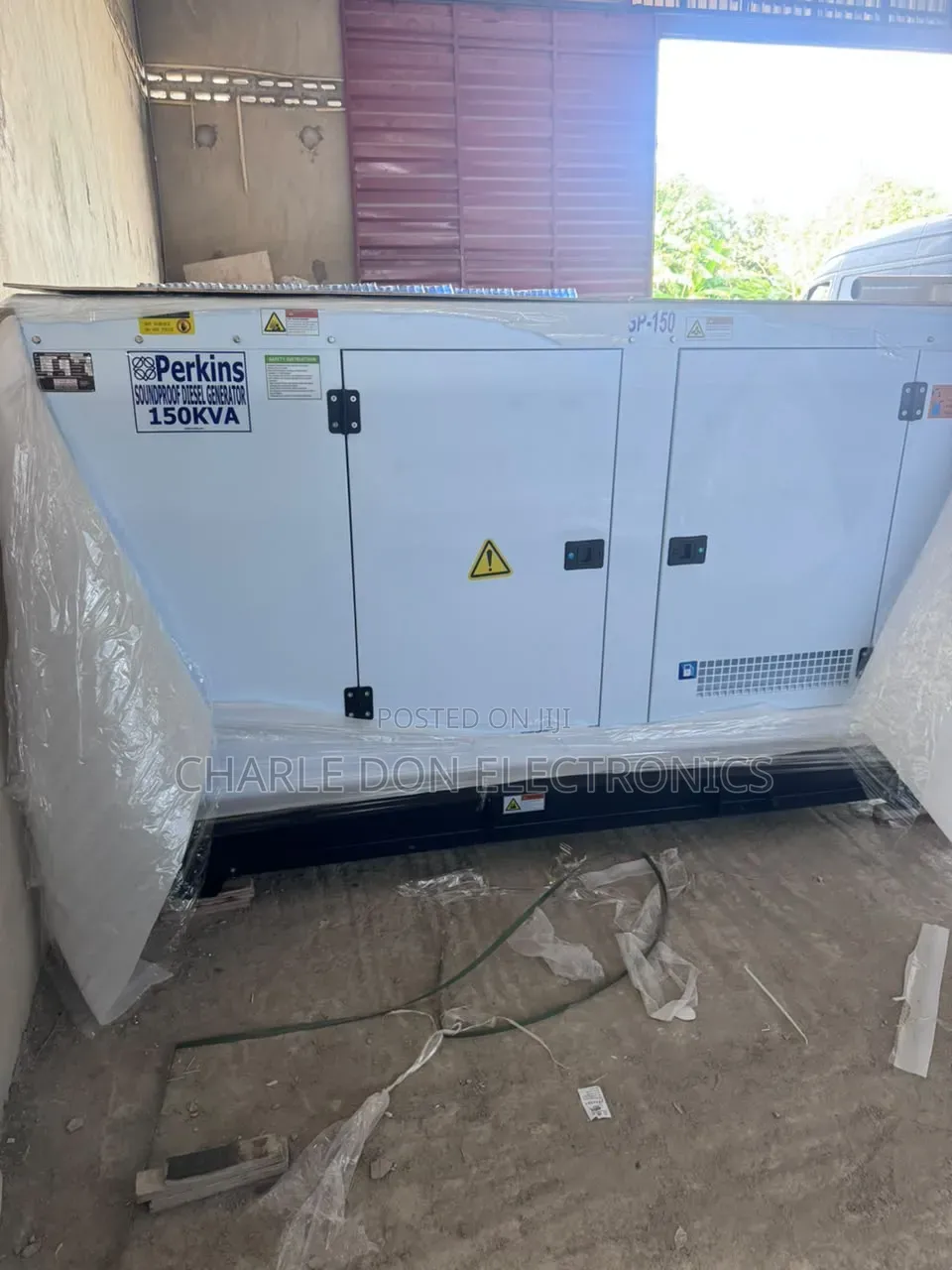 150kVA Perkins Diesel Soundproof Generator Powerful,Reliable & Durable