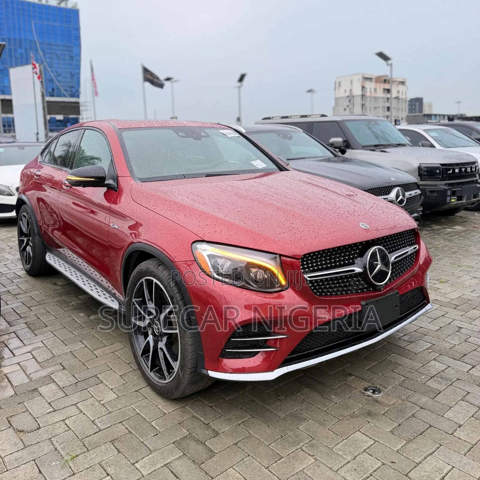 Mercedes-Benz GLC-Class 2017 Red