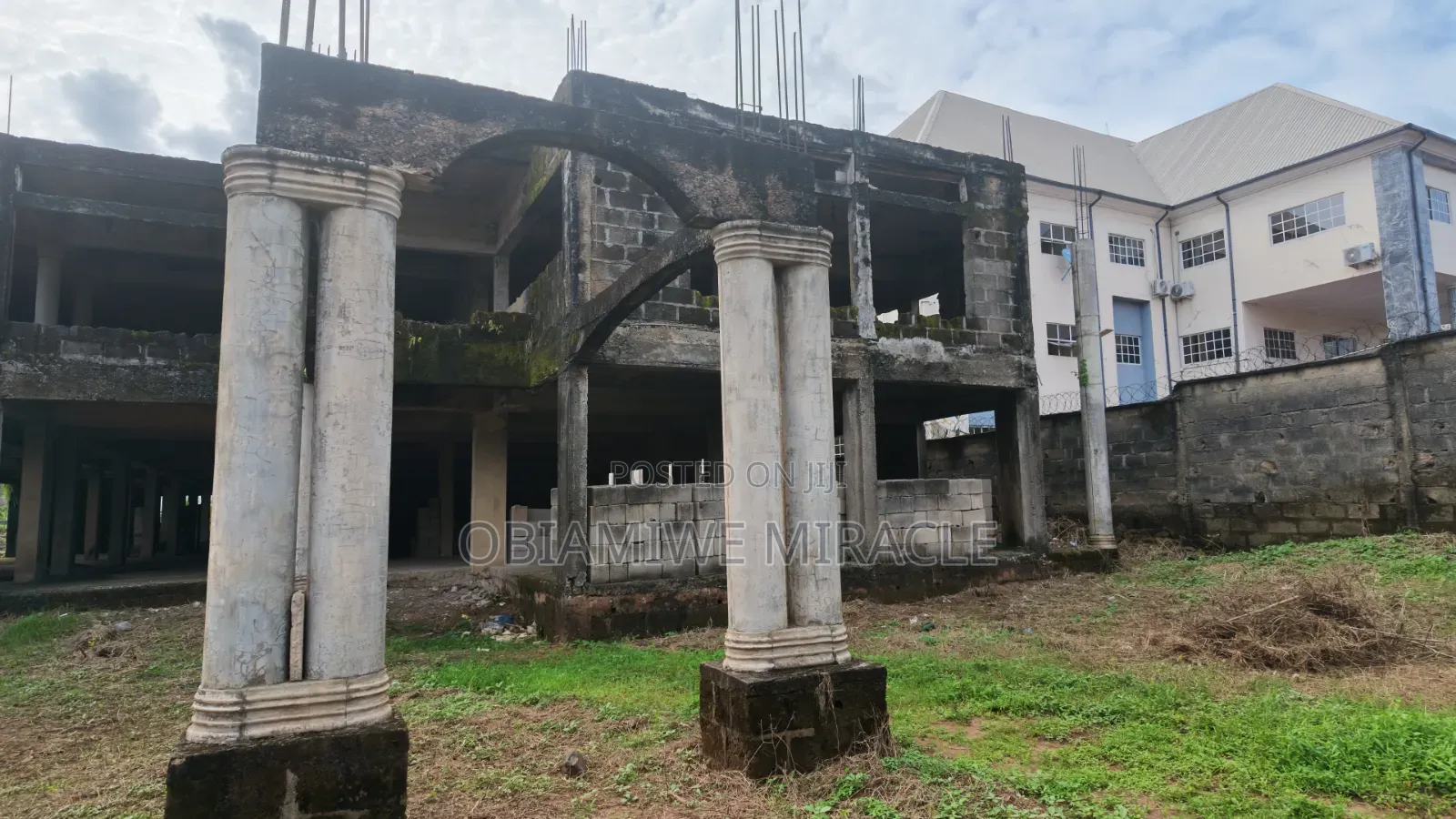 Uncompleted Hotel on 4 Plots for Sale Umuahia Abia State