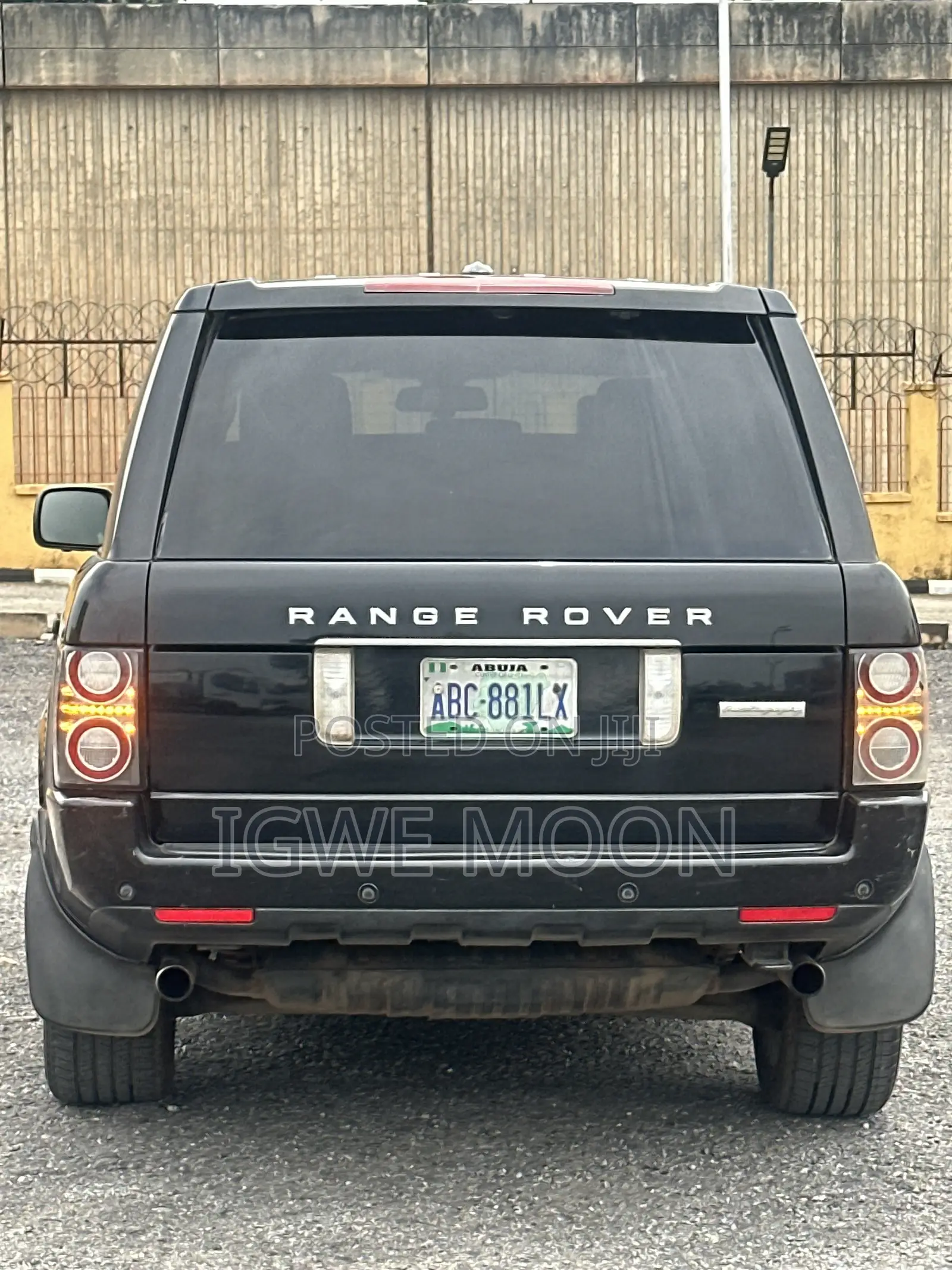Land Rover Range Rover Supercharged 2011 Black