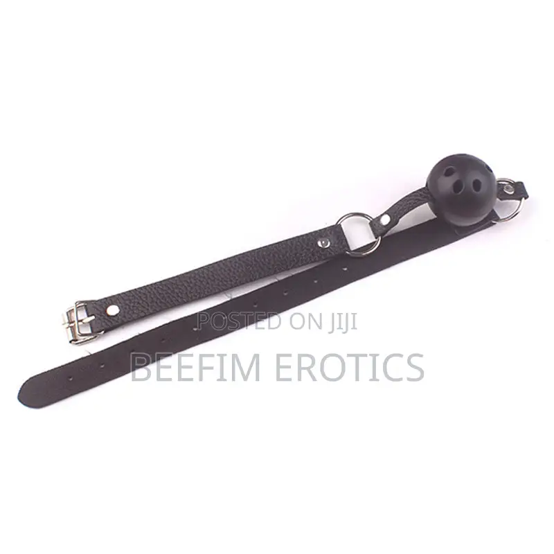 Mouth Ball Plug for Bedroom Play, Adjustable Size for Universal Fit.