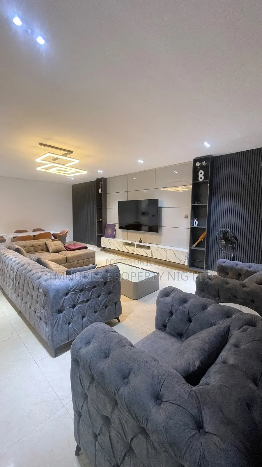 Furnished 4bdrm Duplex in Ikota for rent