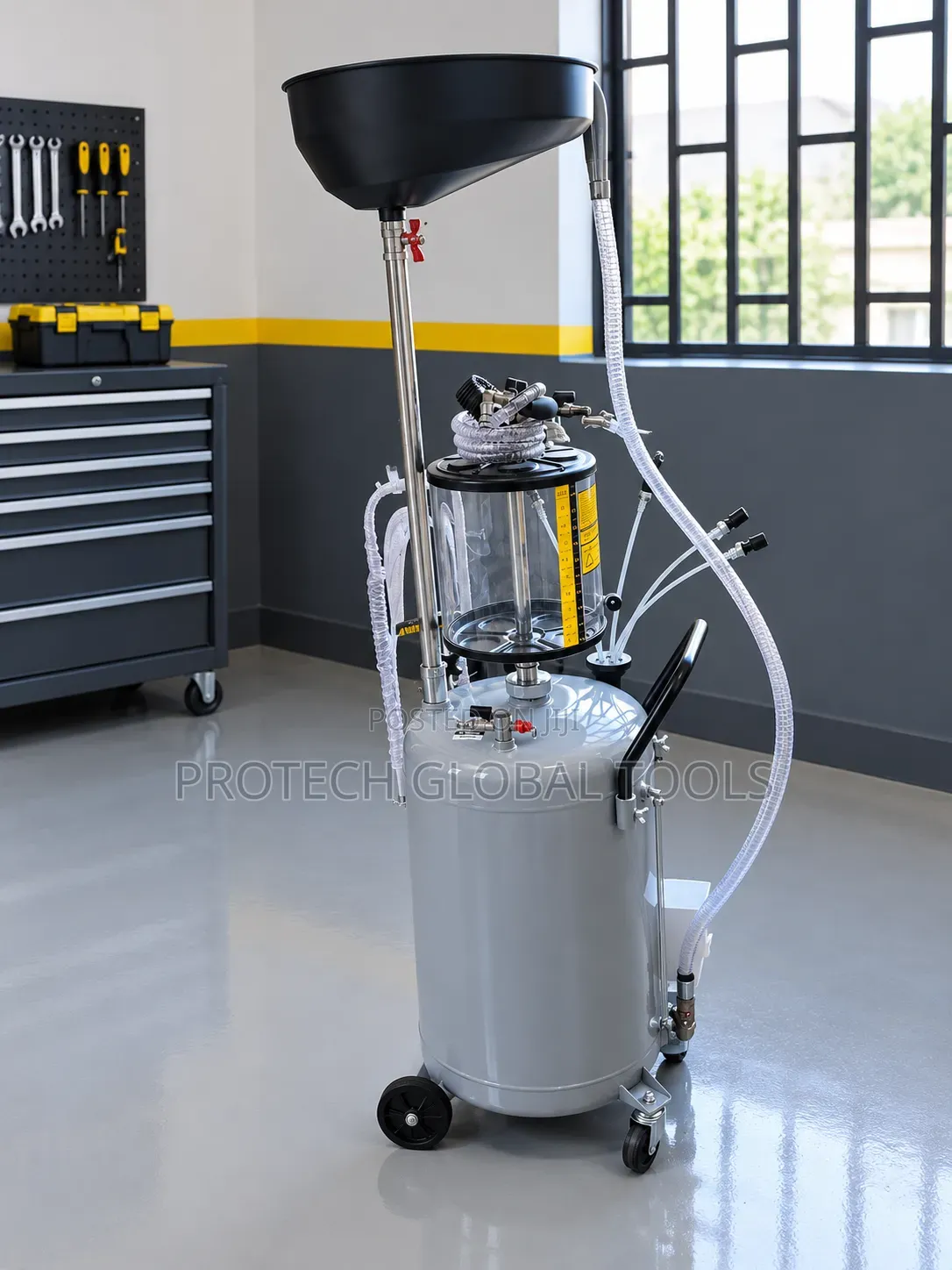 Oil Extractor 70L With Glass (Pneumatic)