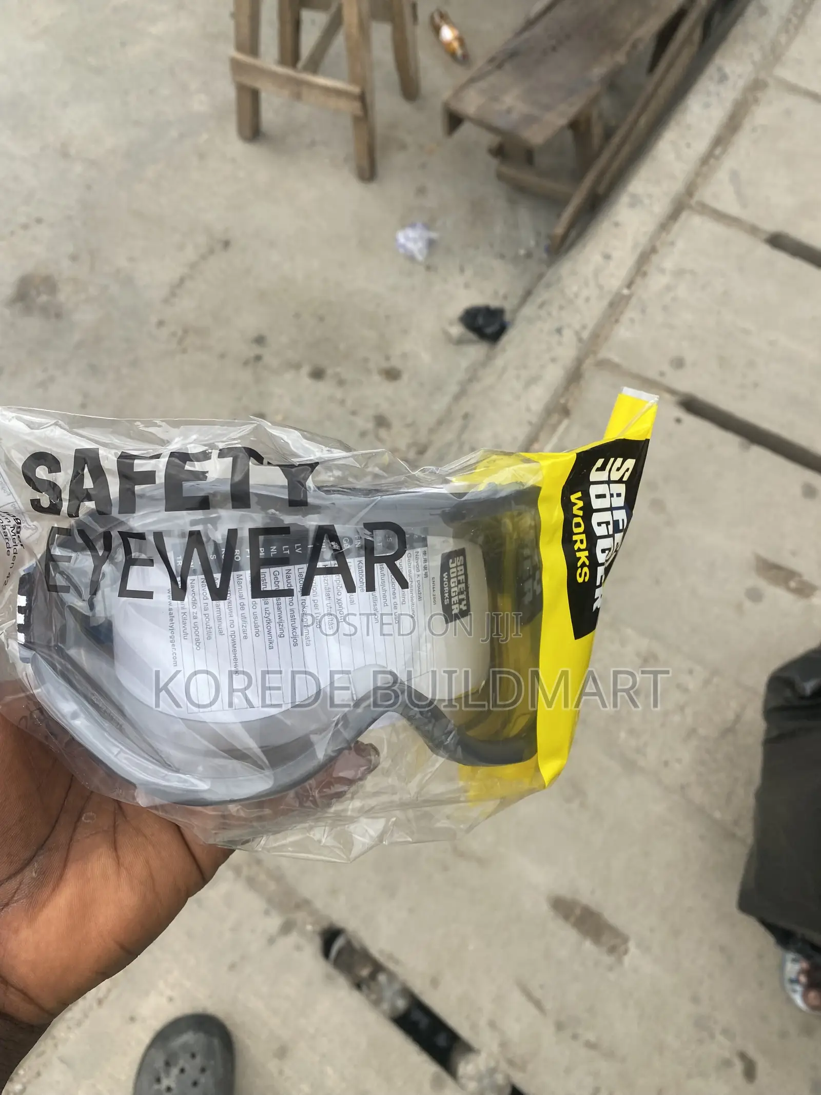 Safety Jogger Goggles