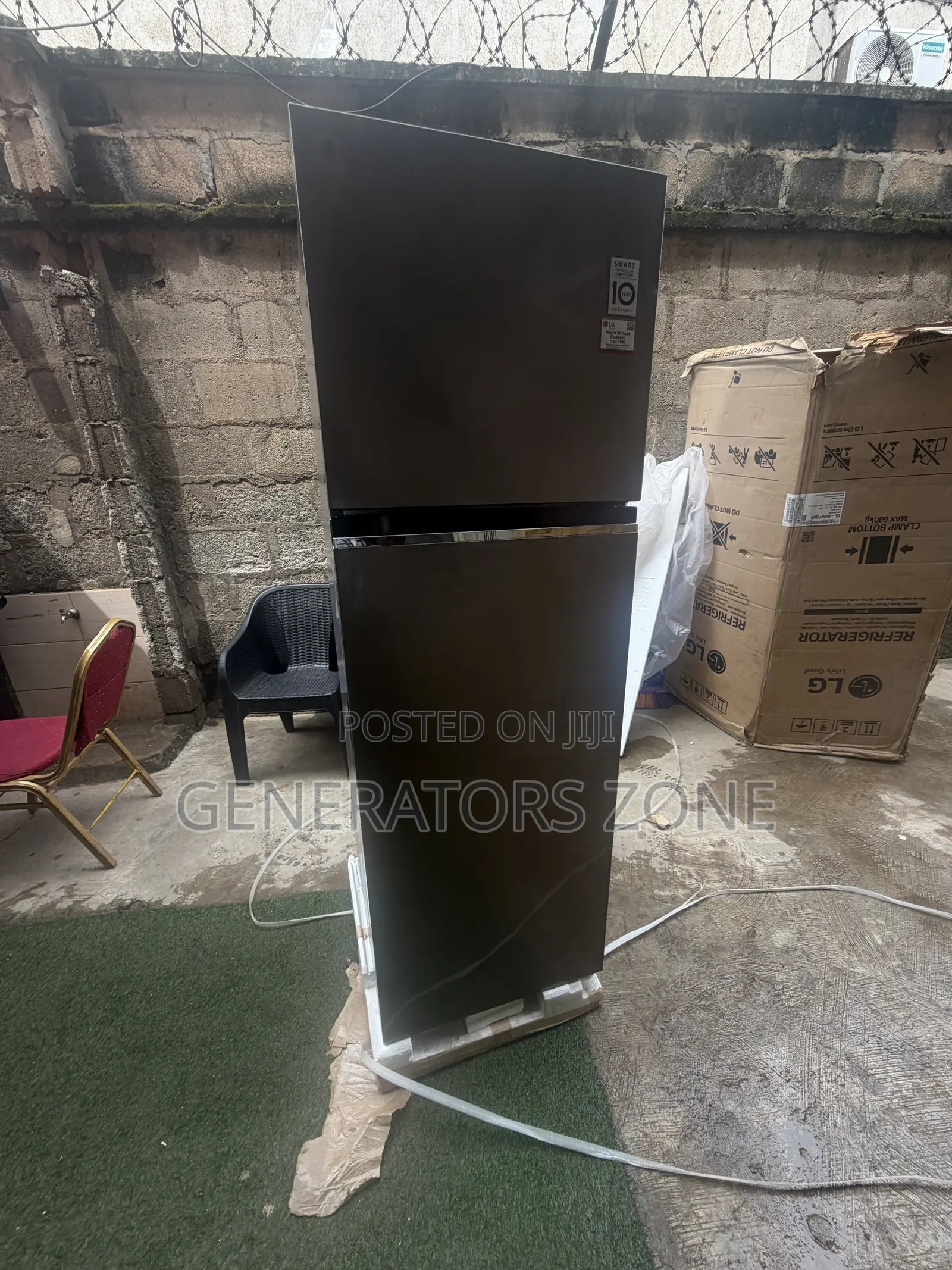 LG 287L Inverter Double Door Refrigerator GL-B262PQKB