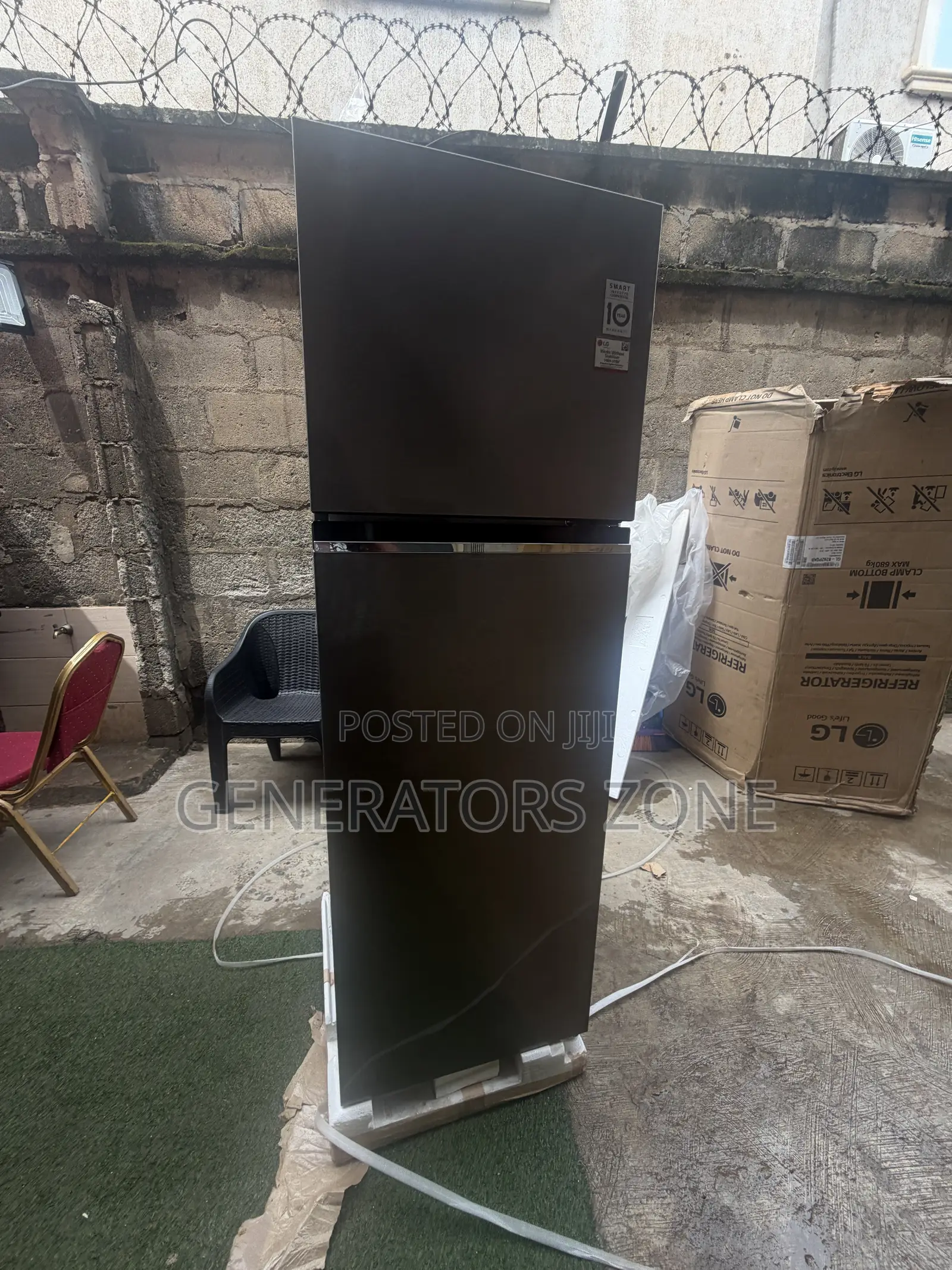 LG 287L Inverter Double Door Refrigerator GL-B262PQKB